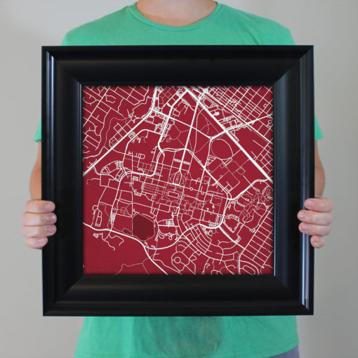 Stanford University Campus Map Art by City Prints - Image 5