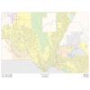 Central El Paso, Texas - Landscape by Map Sherpa