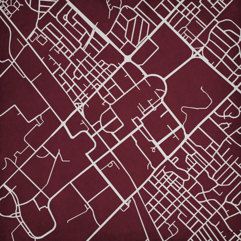 Texas A amp M University Campus Map - Tam 1 800x800
