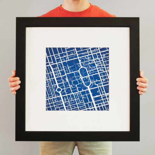 University of Toronto Campus Map Art by City Prints - Image 4