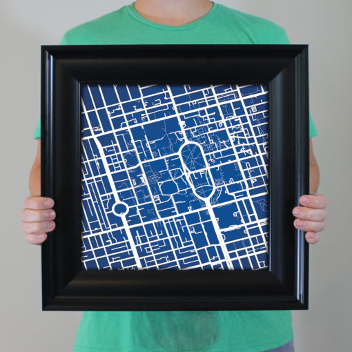 University of Toronto Campus Map Art by City Prints - Image 5