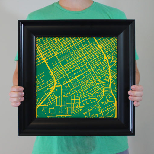 University of Alabama at Birmingham Campus Map Art by City Prints - Image 5