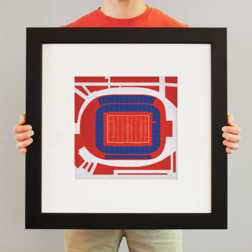 StubHub Center Map Art by City Prints - Image 3