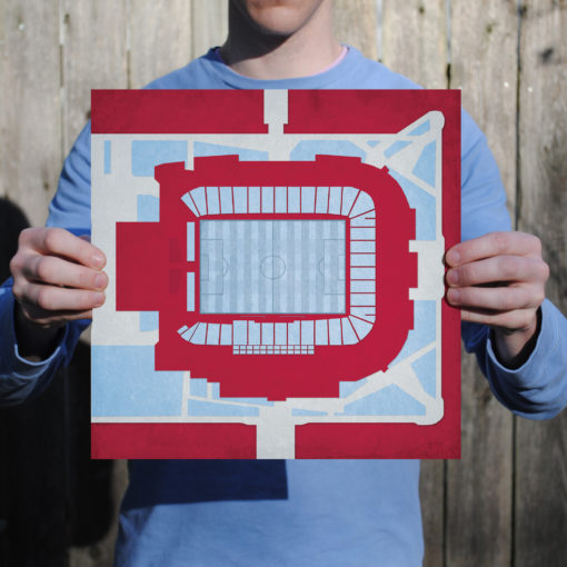 Dick's Sporting Goods Park Map Art by City Prints - Image 2