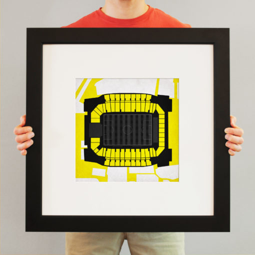 Mapfre Stadium Map Art by City Prints - Image 3