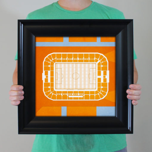 BBVA Compass Stadium Map Art by City Prints - Image 4