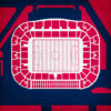 Red Bull Arena Map Art by City Prints