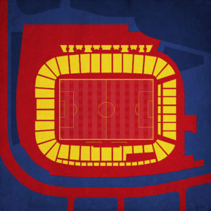 Rio Tinto Stadium Map Art by City Prints