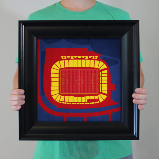 Rio Tinto Stadium Map Art by City Prints - Image 4
