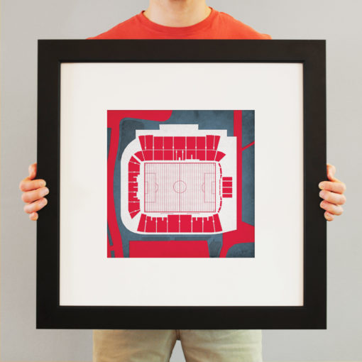 BMO Field Map Art by City Prints - Image 3