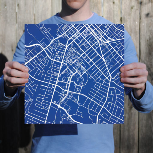 University of Kentucky Campus Map Art by City Prints - Image 3