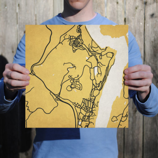 United States Military Academy Campus Map Art by City Prints - Image 3