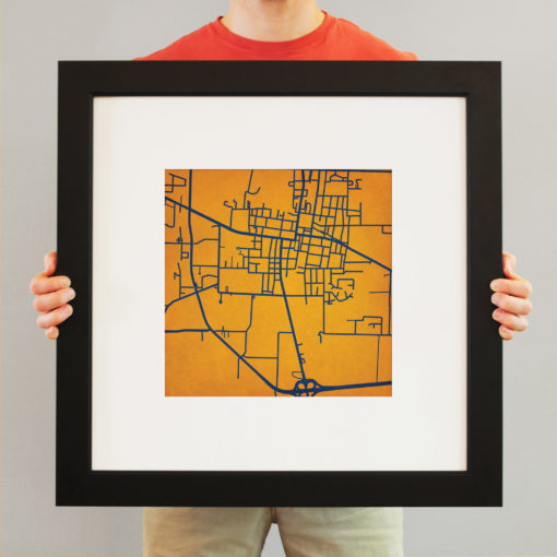 University of Tennessee at Martin Campus Map Art by City Prints - Image 4
