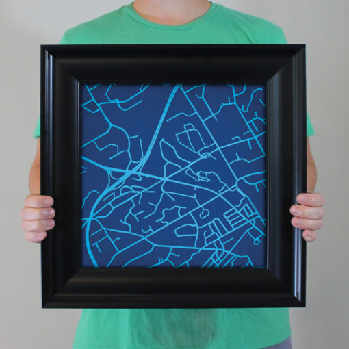 Villanova University Campus Map Art by City Prints - Image 5