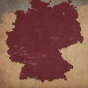 Germany Wine Region Map Art by City Prints