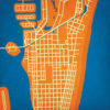 South Beach, Florida Map Art by City Prints