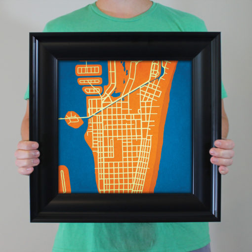 South Beach, Florida Map Art by City Prints - Image 4