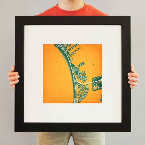St Pete Beach, Florida Map Art by City Prints - Image 3