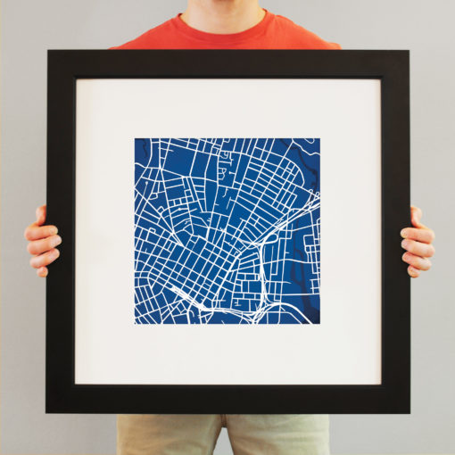 Yale University Campus Map Art by City Prints - Image 4