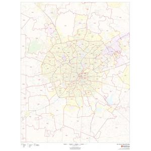 San Antonio, Texas ZIP Codes by Map Sherpa