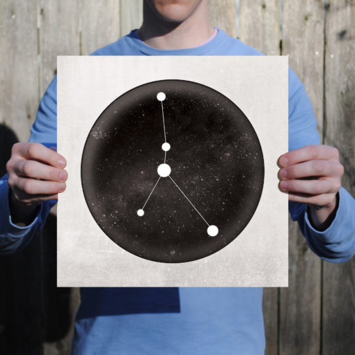 Cancer Constellation Art Print by City Prints - Image 2
