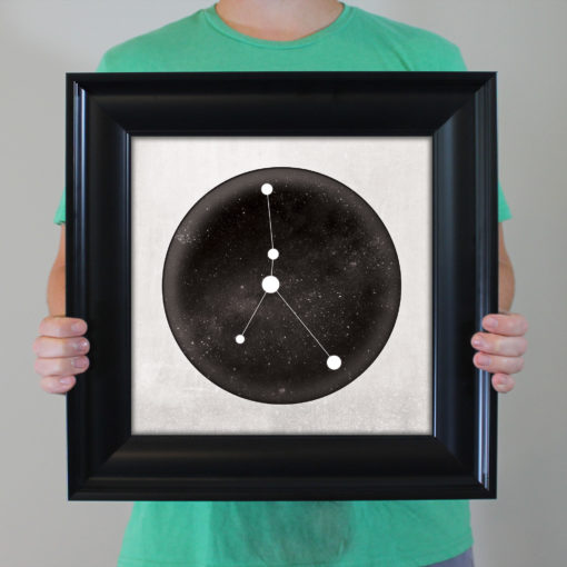 Cancer Constellation Art Print by City Prints - Image 4