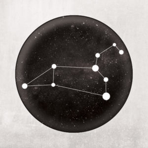 Leo Constellation Art Print by City Prints