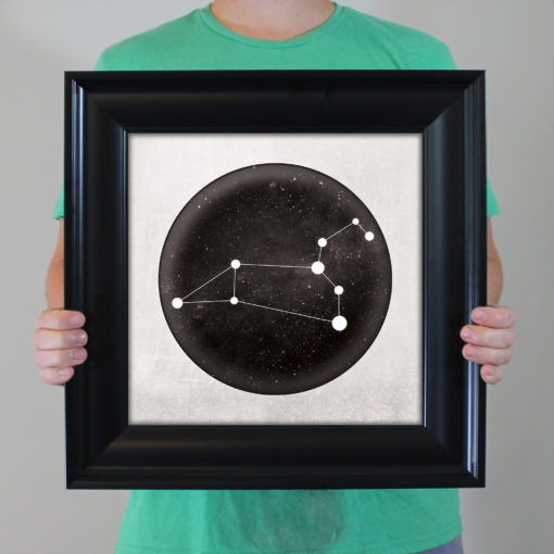 Leo Constellation Art Print by City Prints - Image 4