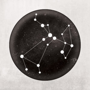 Sagittarius Constellation Art Print by City Prints