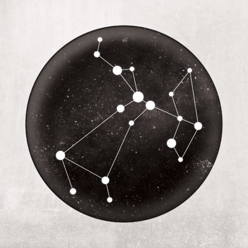 Sagittarius Constellation Art Print by City Prints