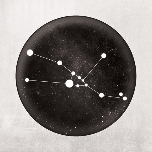 Taurus Constellation Art Print by City Prints