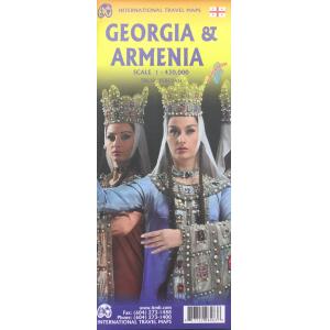 ITMB - Georgia and Armenia - Folding Travel Map
