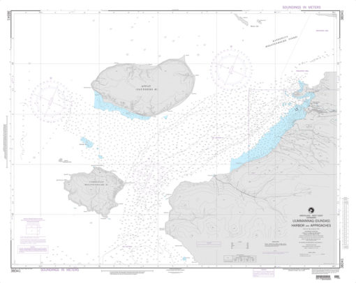 NGA Chart - Uummannaq (Dundas) Harbor and Approaches - 38341