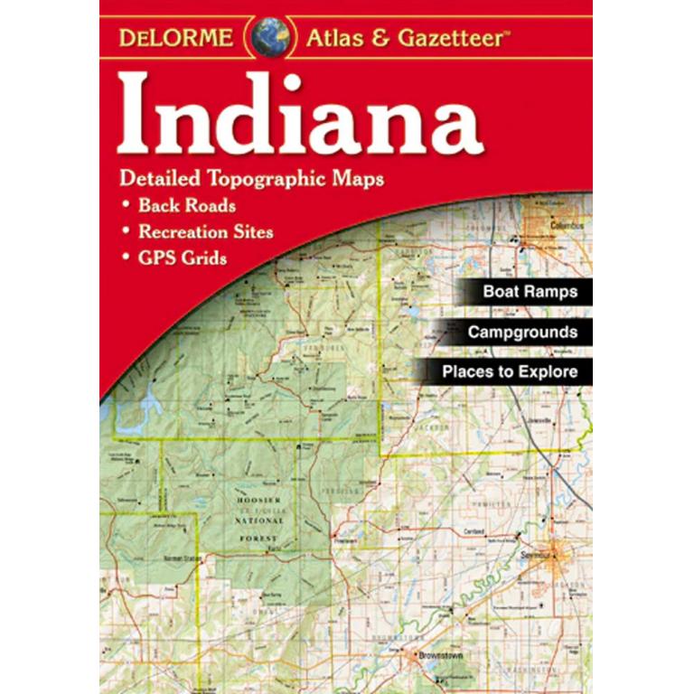 Indiana Atlas & Gazetteer by DeLorme