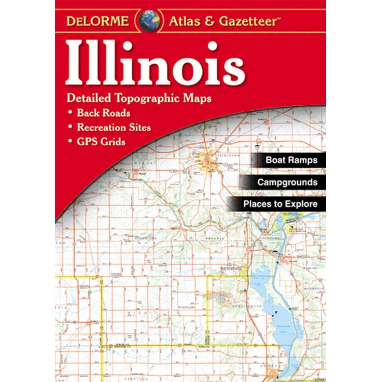 Illinois Atlas & Gazetteer by DeLorme