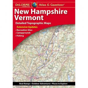 New Hampshire and Vermont Atlas & Gazetteer by DeLorme