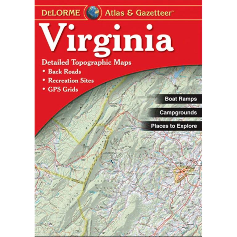 Virginia Atlas & Gazetteer by DeLorme