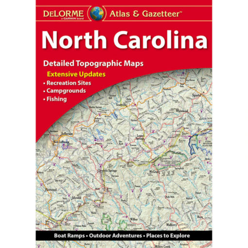 North Carolina Atlas & Gazetteer by DeLorme