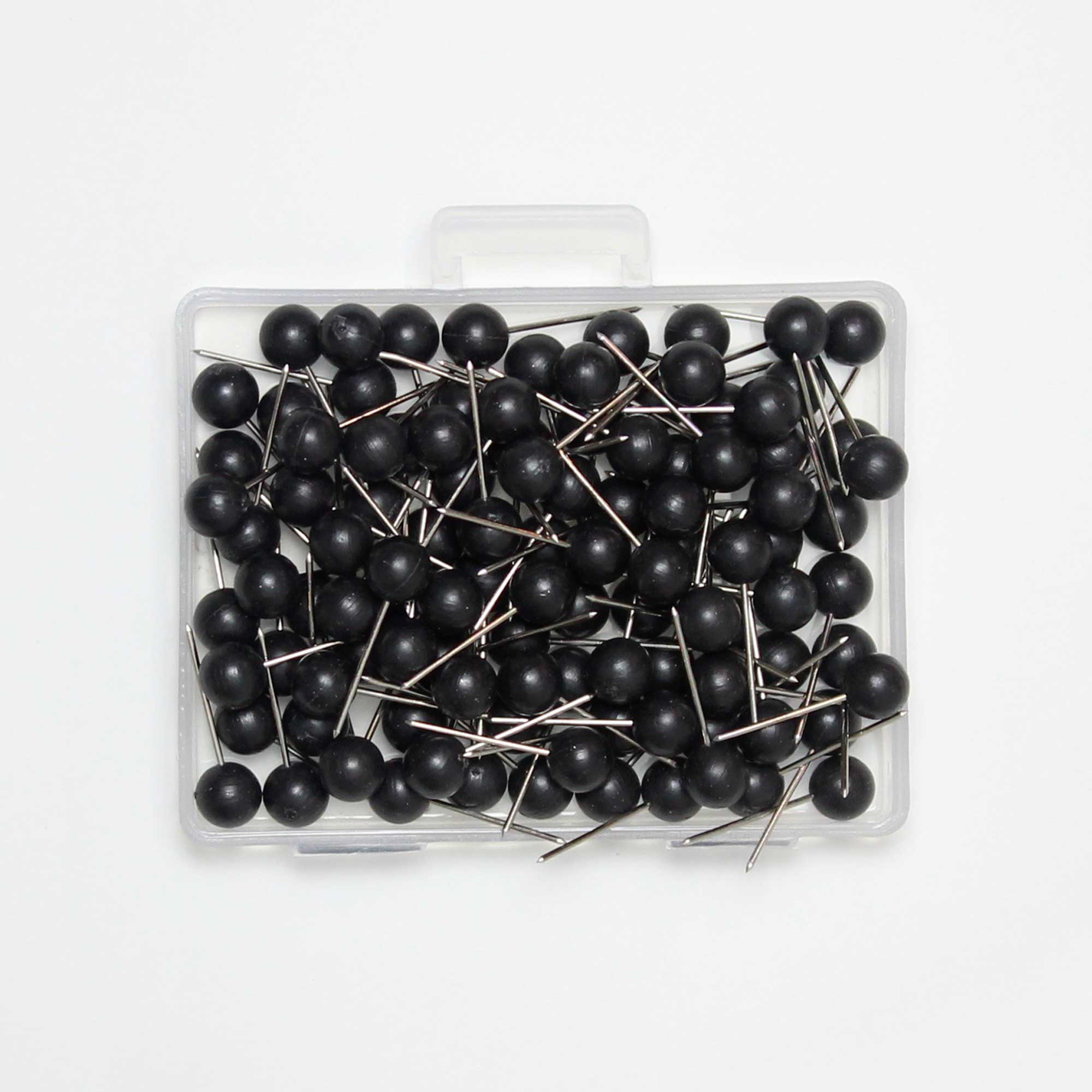 Map Pins Black - Pack 100