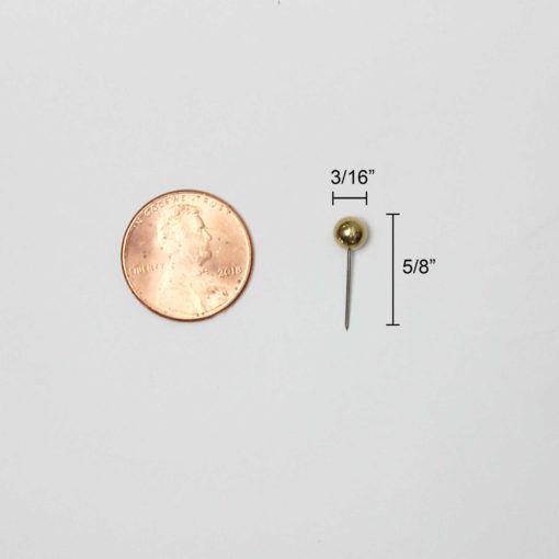 Map Push Pins - Gold - Image 3