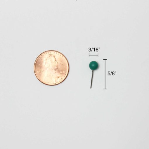 Map Push Pins - Green - Image 3