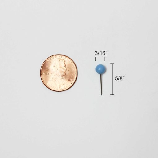 Map Push Pins - Light Blue - Image 3