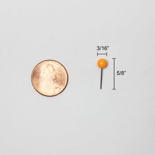 Map Push Pins - Orange - Image 3