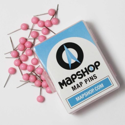Map Push Pins - Pink - Image 2