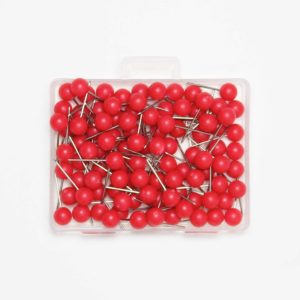 Map Push Pins - Red