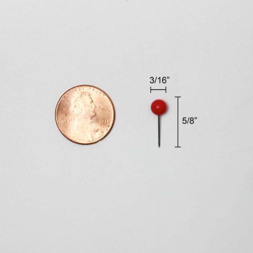 Map Push Pins - Red - Image 3