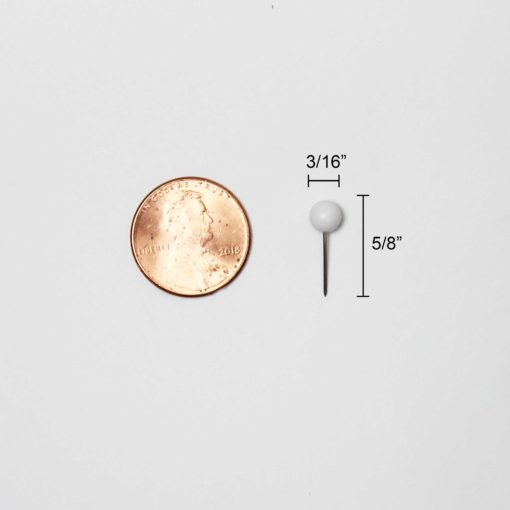 Map Push Pins - White - Image 3