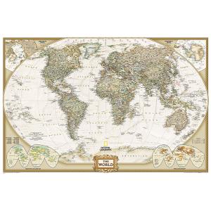 World Executive Wall Map by National Geographic