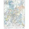Charlotte, NC Neighborhood Wall Map by MapShop