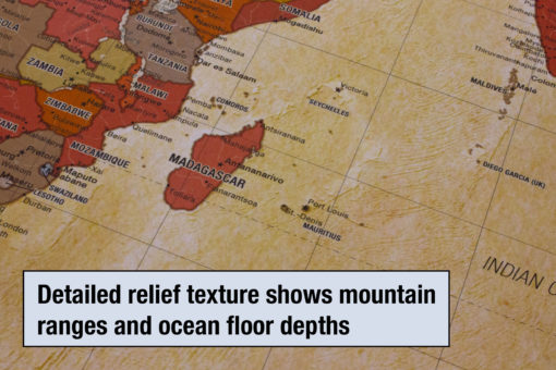 World Pioneer Wall Map by South of Kings - Image 9